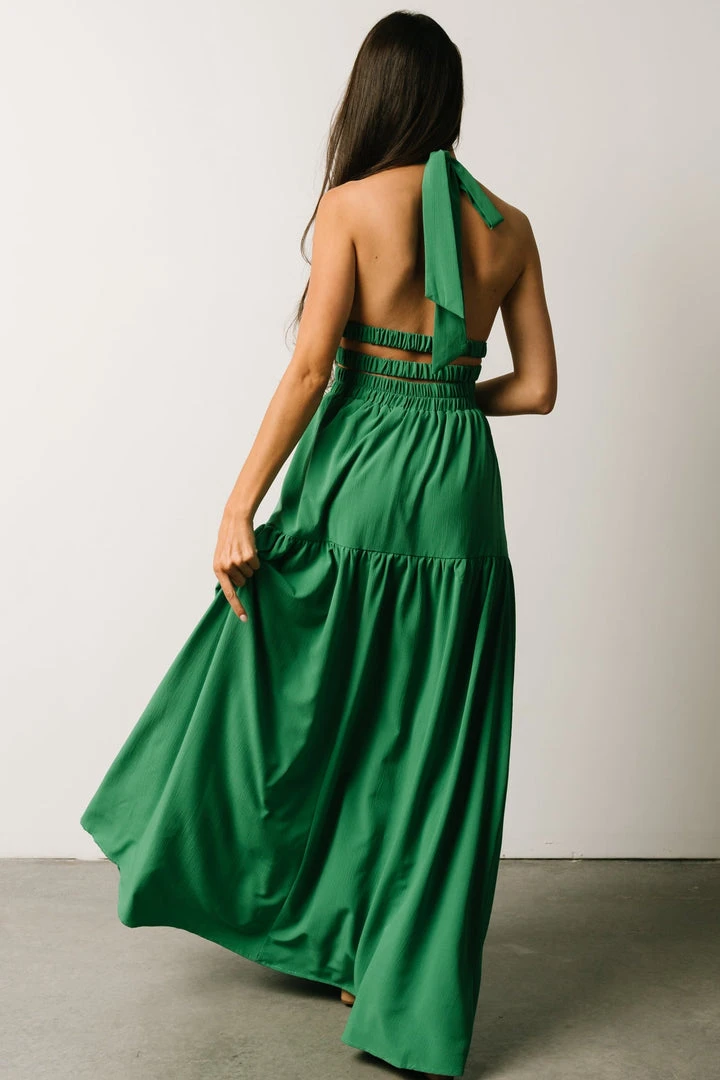 FT Dresses Knoxville Halter Maxi Dress | Green 8 FT Dresses Knoxville Halter Maxi Dress | Green