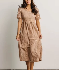 POL Dresses Kody Lace Dress | Sand 10 POL Dresses Kody Lace Dress | Sand