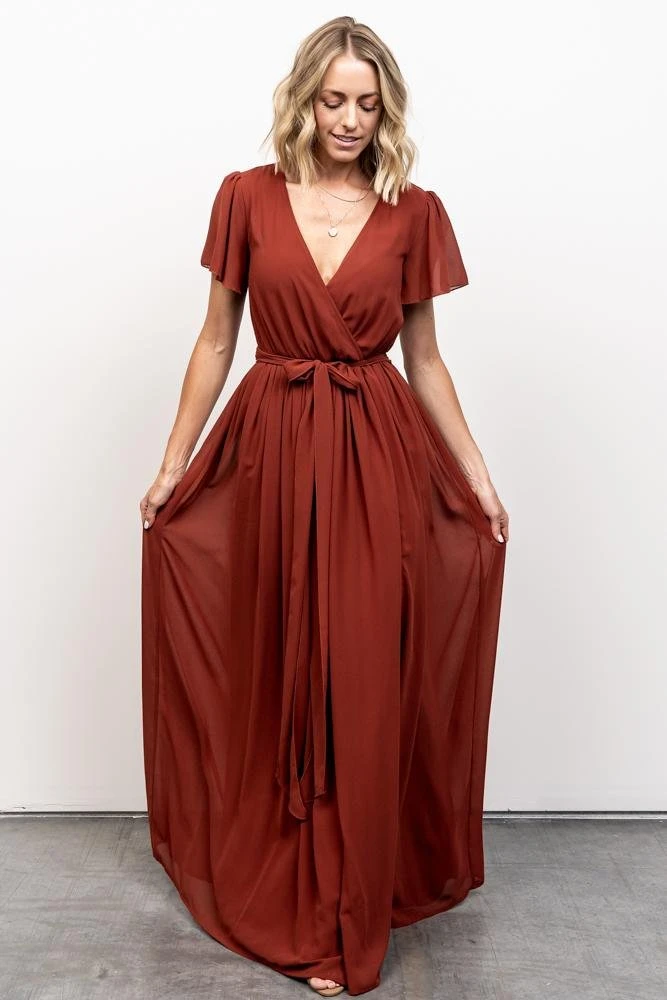 Dresses Kristina Maxi Dress | Brick 10 Dresses Kristina Maxi Dress | Brick