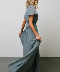 Dresses Kristina Maxi Dress | Dusty Blue