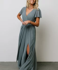 Dresses Kristina Maxi Dress | Dusty Blue