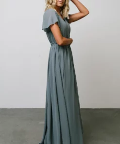 Dresses Kristina Maxi Dress | Dusty Blue