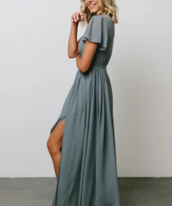 Dresses Kristina Maxi Dress | Dusty Blue