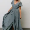 Dresses Kristina Maxi Dress | Dusty Blue