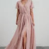 Kristina Maxi Dress | Dusty Rose