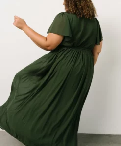 Kristina Maxi Dress | Green Dresses