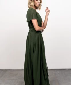 Kristina Maxi Dress | Green Dresses