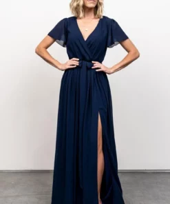 Kristina Maxi Dress | Navy Dresses