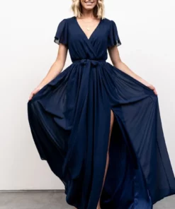 Kristina Maxi Dress | Navy Dresses