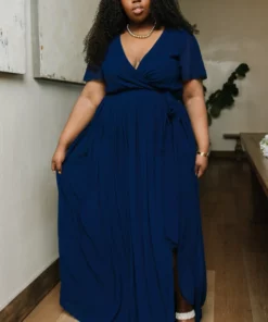 Kristina Maxi Dress | Navy Dresses