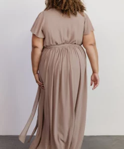 Kristina Maxi Dress | Taupe 21 Kristina Maxi Dress | Taupe