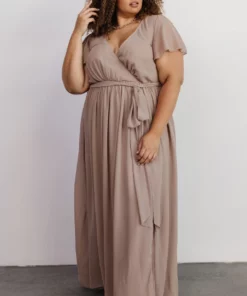 Kristina Maxi Dress | Taupe 18 Kristina Maxi Dress | Taupe