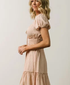 IL Dresses Labelle Swiss Dot Mini Dress | Blush 11 IL Dresses Labelle Swiss Dot Mini Dress | Blush