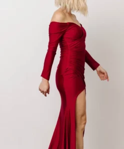 RR Laia Gown | Burgundy Dresses