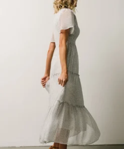 Leilani Tiered Midi Dress | Dusty Blue Floral 13 Leilani Tiered Midi Dress | Dusty Blue Floral