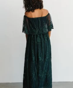 BB Custom Leon Off Shoulder Maxi Dress | Emerald Dresses 15 BB Custom Leon Off Shoulder Maxi Dress | Emerald Dresses