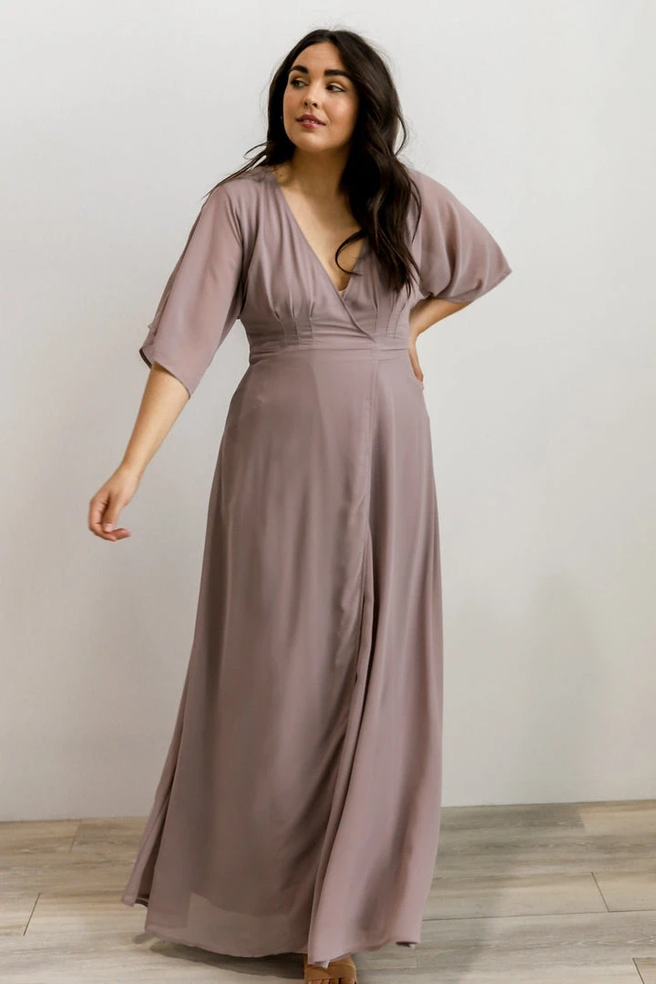 Soi Lilly Wrap Maxi Dress | Dusty Lilac 5 Soi Lilly Wrap Maxi Dress | Dusty Lilac