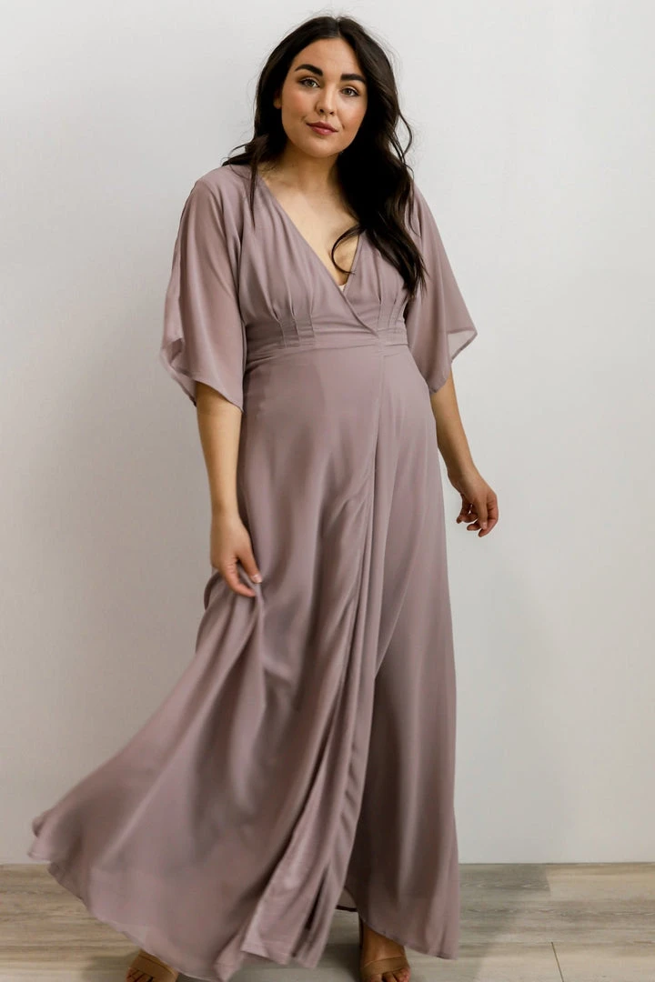 Soi Lilly Wrap Maxi Dress | Dusty Lilac 8 Soi Lilly Wrap Maxi Dress | Dusty Lilac