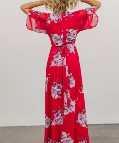 Soi Lilly Wrap Maxi Dress | Fuchsia Floral Dresses 12 Soi Lilly Wrap Maxi Dress | Fuchsia Floral Dresses