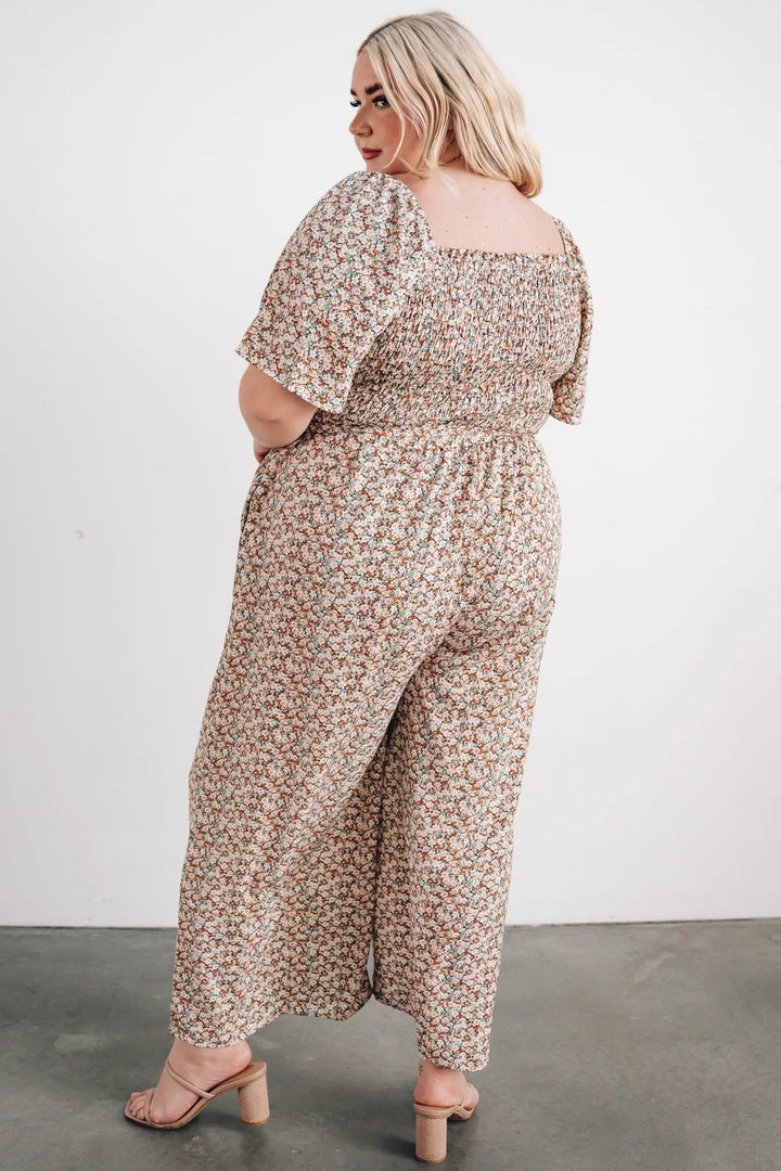 HAY Lindie Smocked Jumpsuit | Multi Floral 9 HAY Lindie Smocked Jumpsuit | Multi Floral