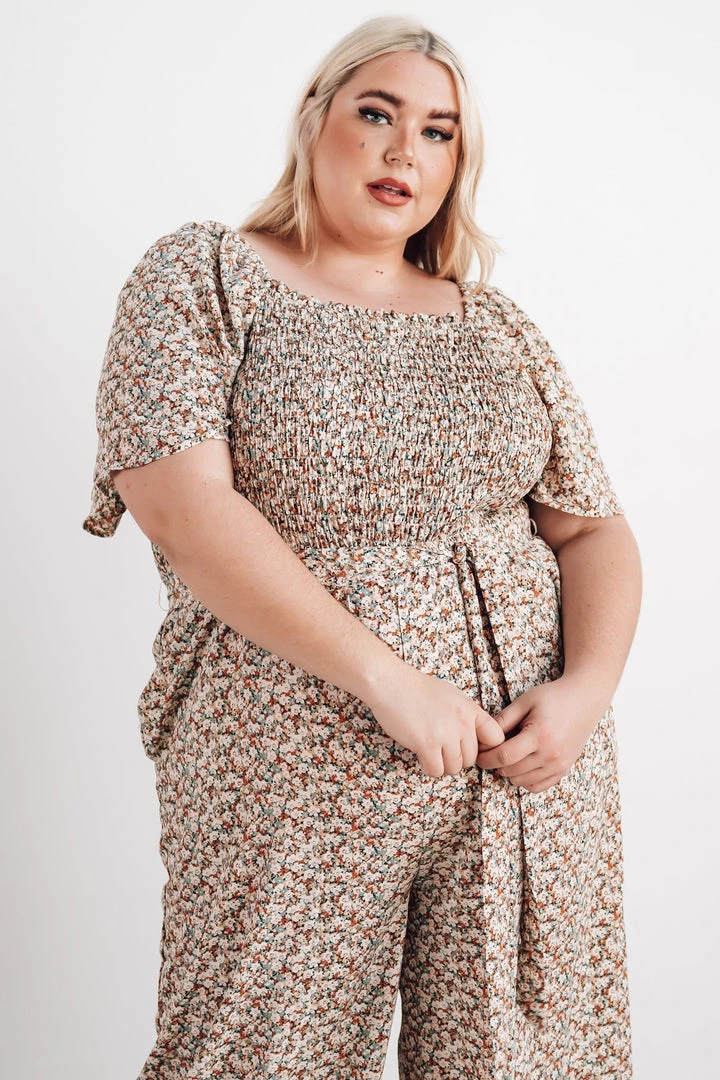 HAY Lindie Smocked Jumpsuit | Multi Floral 11 HAY Lindie Smocked Jumpsuit | Multi Floral