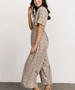 HAY Lindie Smocked Jumpsuit | Multi Floral 15 HAY Lindie Smocked Jumpsuit | Multi Floral