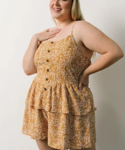 HAY Lorenzo Romper | Mustard Print Boho 22 HAY Lorenzo Romper | Mustard Print Boho