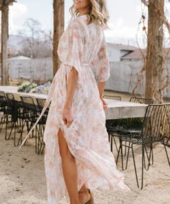 BB Custom Luca Jacquard Kimono Maxi Dress | Pastel Floral Dresses 19 BB Custom Luca Jacquard Kimono Maxi Dress | Pastel Floral Dresses