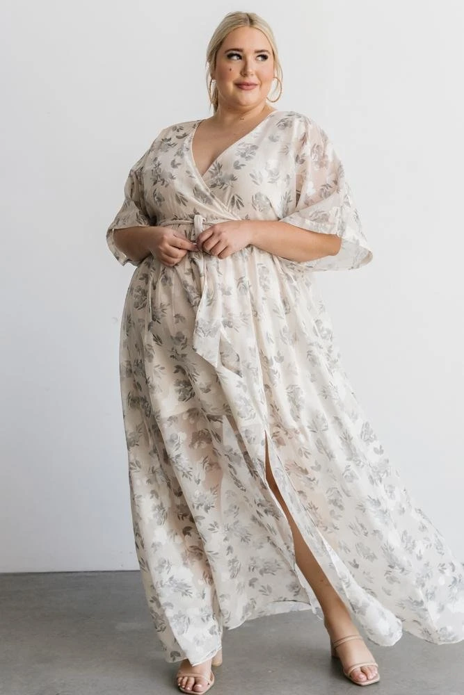 BB Custom Dresses Luca Jacquard Kimono Maxi Dress | Sage 15 BB Custom Dresses Luca Jacquard Kimono Maxi Dress | Sage