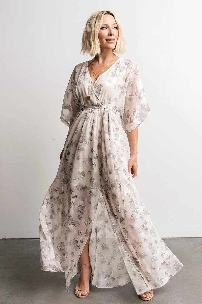 BB Custom Dresses Luca Jacquard Kimono Maxi Dress | Sage 3 BB Custom Dresses Luca Jacquard Kimono Maxi Dress | Sage