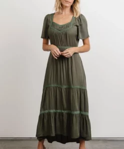 POL Lumi Tiered Maxi Dress | Dusty Green Dresses 15 POL Lumi Tiered Maxi Dress | Dusty Green Dresses
