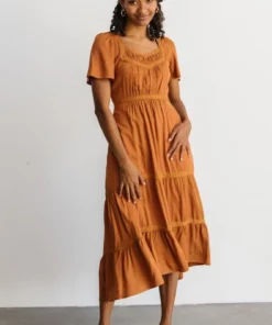 POL Dresses Lumi Tiered Maxi Dress | Nutmeg