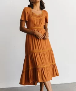 POL Dresses Lumi Tiered Maxi Dress | Nutmeg