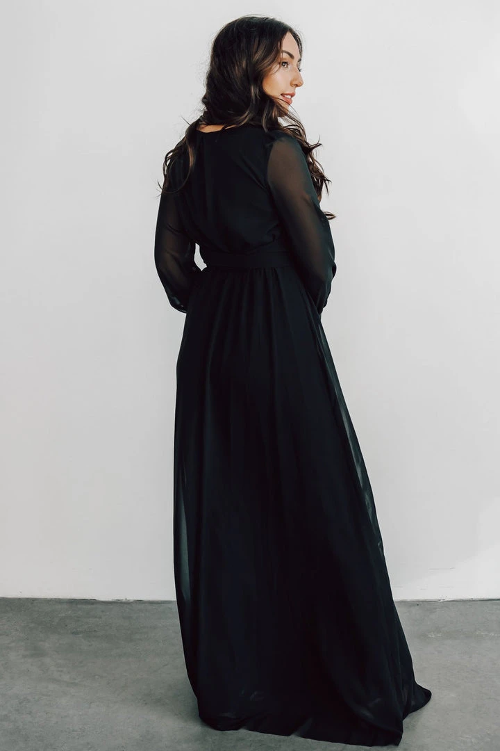 RR Lydia Maxi Dress | Black 6 RR Lydia Maxi Dress | Black