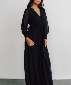 RR Lydia Maxi Dress | Black 9 RR Lydia Maxi Dress | Black
