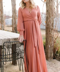 RR Lydia Maxi Dress | Dusty Clay