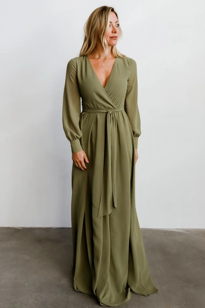 RR Lydia Maxi Dress | Dusty Olive Dresses 3 RR Lydia Maxi Dress | Dusty Olive Dresses