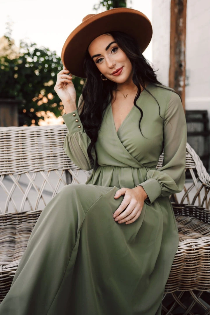 RR Lydia Maxi Dress | Dusty Olive Dresses 2 RR Lydia Maxi Dress | Dusty Olive Dresses