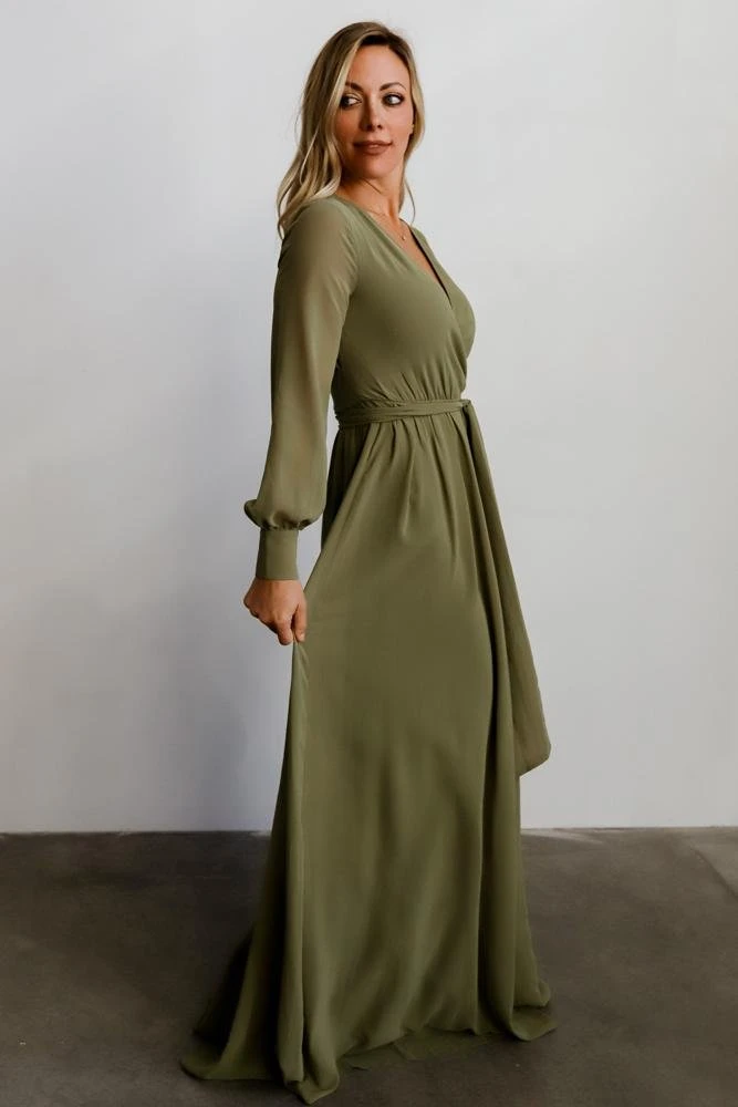 RR Lydia Maxi Dress | Dusty Olive Dresses 10 RR Lydia Maxi Dress | Dusty Olive Dresses