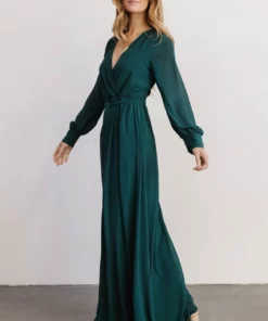 RR Dresses Lydia Maxi Dress | Hunter Green