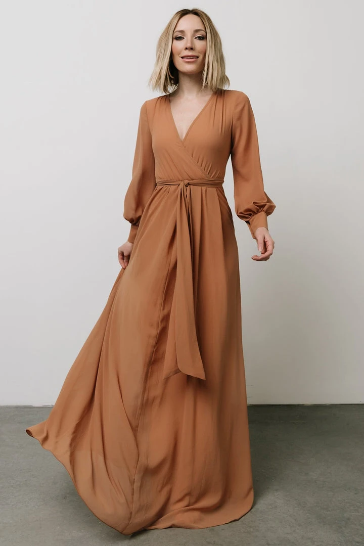 RR Lydia Maxi Dress | Light Copper 1 RR Lydia Maxi Dress | Light Copper