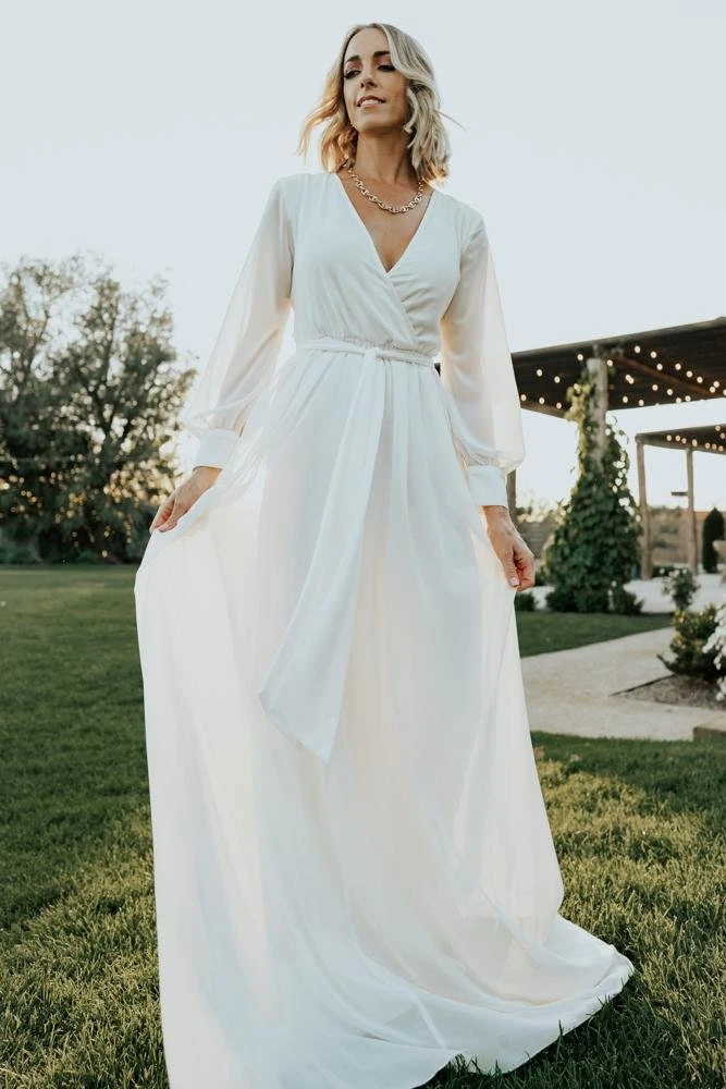 RR Lydia Maxi Dress | Off White 5 RR Lydia Maxi Dress | Off White
