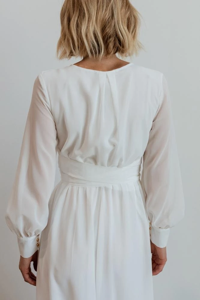 RR Lydia Maxi Dress | Off White 6 RR Lydia Maxi Dress | Off White