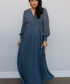 RR Dresses Lydia Maxi Dress | Slate Blue 20 RR Dresses Lydia Maxi Dress | Slate Blue