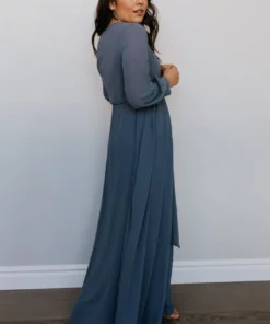 RR Dresses Lydia Maxi Dress | Slate Blue 24 RR Dresses Lydia Maxi Dress | Slate Blue