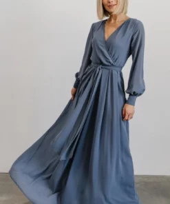 RR Dresses Lydia Maxi Dress | Slate Blue