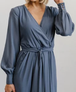 RR Dresses Lydia Maxi Dress | Slate Blue 29 RR Dresses Lydia Maxi Dress | Slate Blue