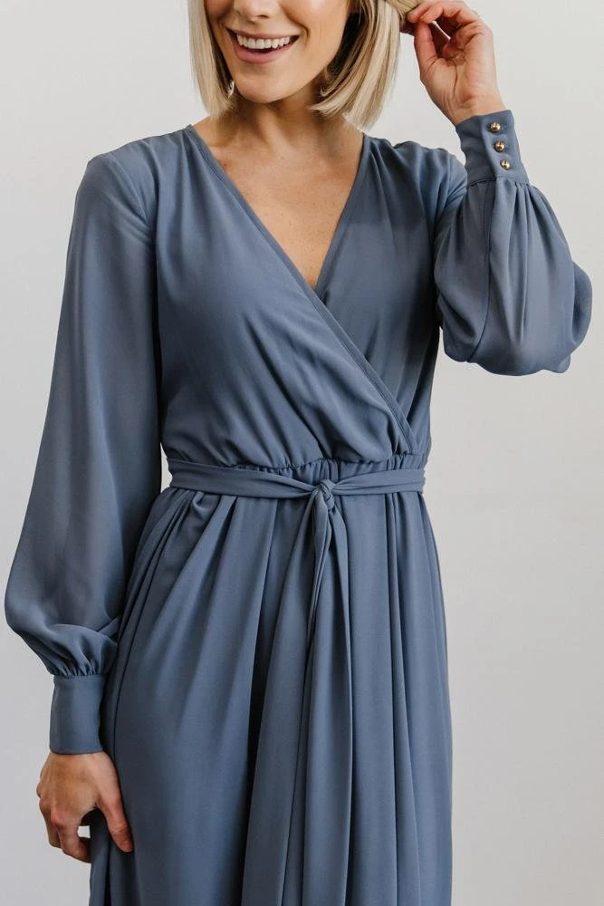 RR Dresses Lydia Maxi Dress | Slate Blue 15 RR Dresses Lydia Maxi Dress | Slate Blue