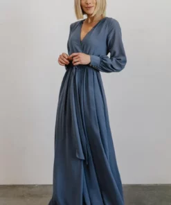 RR Dresses Lydia Maxi Dress | Slate Blue 23 RR Dresses Lydia Maxi Dress | Slate Blue