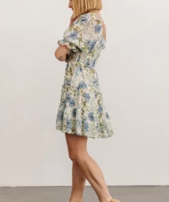 FT Dresses Mackenzie Short Dress | Blue Floral 13 FT Dresses Mackenzie Short Dress | Blue Floral